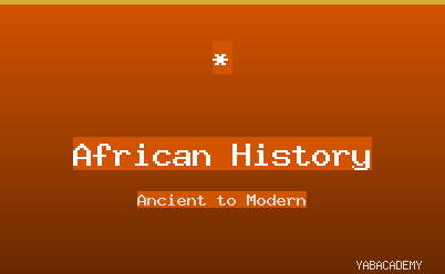 Introduction to African History & Contemporary Society